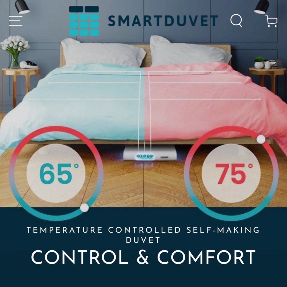 SMARTDUVET V1, CAL KING - BRAND NEW IN BOX